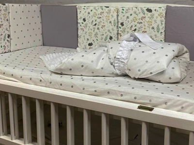 Спринг агатовый серый детский комплект для новорожденных
