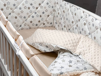 Детское постельное белье в кроватку для новорожденных